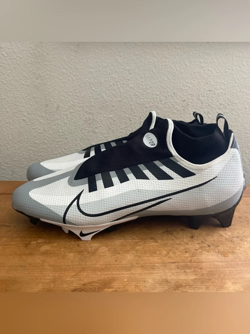 Nike Vapor Edge Pro 360 OBJ Lax Football Cleats Dq3670 100 Carbon Ghost Lace 14